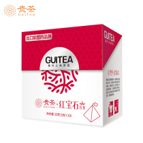 Guizhou Guicha Ruby black tea original leaf triangle tea bag 20g boxed independent small bag first grade tea