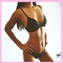  Comfortable simple sexy seamless bra Bra thin spring and summer thin belt beautiful back gathered without steel ring girl student underwear