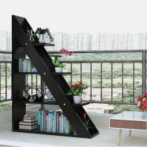 Simple modern living room shelf floor bookshelf bookcase display stand partition decorative screen multi-layer multi-layer flower stand