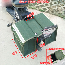 Curved beam retro motorcycle satchel side bag side bag both sides express bag hardware postman bag battery car