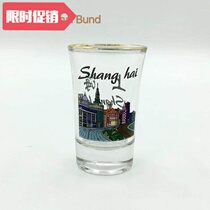 souvenir 6-pack tequila base shot glass set shanghai china
