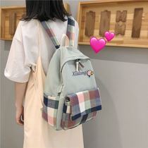 Ancient sense of girl school bag Female campus Korean version of college students Forest department large capacity bf wind joker ins shoulder bag