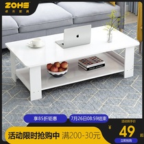 Small coffee table Flower a few sofa side a few small household light luxury small round table Living room simple mini bedside side table