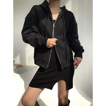 ACUP NEW IN 11 01 two-way zipper fleece hoodie