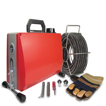 Toilet blockage non-artifact vigorously GQ100 pipe cleaning machine sewer dredging machine electric dredging machine