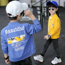 Boys coat spring and autumn 2020 Autumn 6 thin models 8 childrens windbreaker 10-year-old boy autumn coat