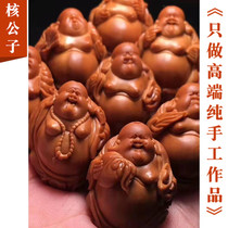 Suo-worker Zhu Haihua 2 2 Eight Eight Eight Mass Pure Handmade Olive Nuclear Sculptures to play boutique handlebar string