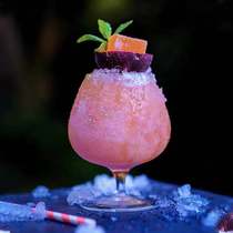 Crystal dwarf cocktail Cup creative brandy Cup unleaded glass whisky glass cup golden tonic wine glass