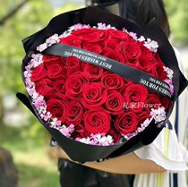 33 roses Suzhou Taicang City Chengxiang Shuangfeng Town Tongcheng entity flower shop