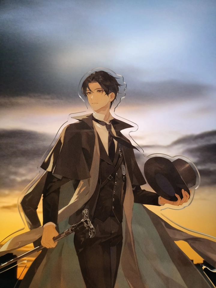 Lord of the Mysteries The Fateful Journey Klein acrylic standee and art card detail image 4
