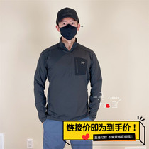 Canadian ARC'TERYX Archaeopteryx RHO LT AR men's and women's outdoor semi-zipper warm fleece top