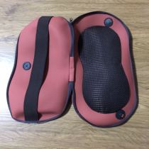 Home car dual-purpose massage pillowcase leather jacket accessories applicable length 35cm width 18cm massage pillow