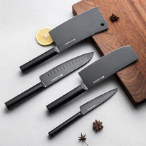Kitchen knife set Fruit knife slicing knife Kitchen knife combination kitchen knife Household stainless steel bone cutter meat cutter