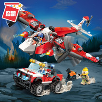 Enlightenment building blocks toy fire Series flame Forest search and rescue team 2805 boys assembly puzzle 7 years old Lego
