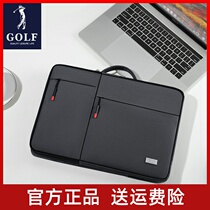 GOLF laptop package male business single shoulder backpack shock protection suit 15 inch handbag male briefcase