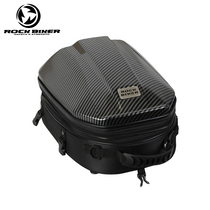 Motorcycle back seat bag Riding knight tail bag hard shell helmet bag shoulder bag cool waterproof universal