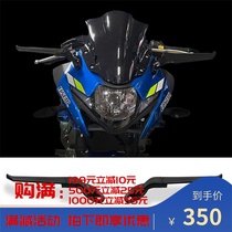 Suitable for CBR500R GSX250 race 350 600 modified CNC blade folding fixed wind wing rearview mirror