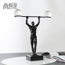 Nordic Modern Metal Gesture Figures Pendulum pieces Home Decorative Goods Villa-like Interpanel Genguan Desktop Creative Pendulum