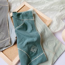 Briefs head womens small fresh incognito comfortable mid-waist girl cotton panties Graphene crotch one piece breathable