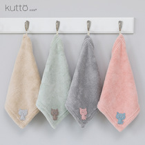 Cute Children Little Towel Baby Nursery School Baby Wipe Sweaty Sweat Special Wash-Face Pure Cotton Soft Wash Fart Full Cotton