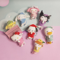 (Groveling Sleeping) Cuomo Mimeleti Little white dog Soft cotton plush pendants full RMB49
