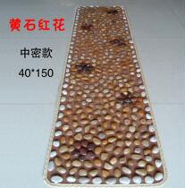 Natural pebble massage mat Rain stone foot massage walking blanket Healthy stone road trail mat medium dense section