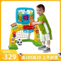 Vtech Vtech two-in-one basketball rack childrens football door baby indoor sports Home toy set