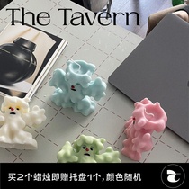 TheTavern Cawcow original PublicService Candle Boy little monster scented Candle 6 colors