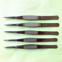 12 5 14 16 18 Carbon Steel stainless steel forceps dressing tweezers animal animal husbandry model complete