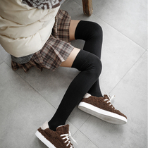 Collection of calf black Long cylinder Sox women over knee autumn and winter tide day Faculty Wind in thick section Student pressure anti-fall