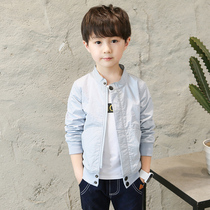 Childrens clothing boys spring jacket 2021 New Korean version of the childrens boys spring and autumn jacket thin coat tide