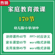 Parents Classroom Family Education Microlesson Detailed script of parent class Lecture Parenting Institution Ppt Teaching Case