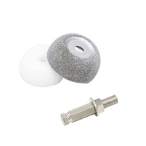 Solid-able low speed grinding machine Polished Head Alumina Bowl Type Grinding Head tire tool 104 film