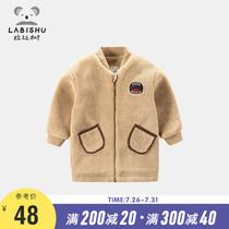 Price 179 (clearance)Childrens clothing Boy jacket winter male baby thick top Children out warm clothes