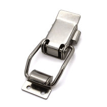 SK3-006A Industry Five Gold Machinery Equipment Buckle Iron Lock Box Buckle Duckbill Buckle Self-Lock Spring Buckle