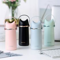 Fashion portable womens water bottle small capacity cute insulation mini cute small creative Cup student fairy Net Red