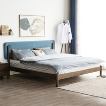 Excellent wood furniture solid wood bed 1 8 meters oak bed 1 5 meters single 1 2 m bei ou gentry bedroom q