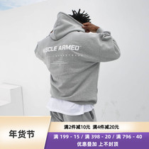 Muscle faith fitness long sleeve ins sports tide card training brothers basketball running winter thick warm clothes men