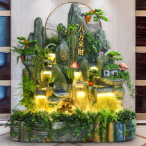 Large landing rockery water fountain Feng Shui wheel fish pond Landscape Hotel living room garden courtyard outdoor ornaments