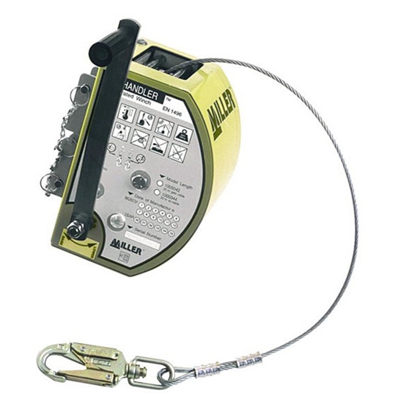 Honeywell1005042 winch 20 meters long galvanized material 6 5 meters rescue winch up and down anti-fall winch