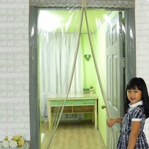 Wedding winter door Lian Zi wind shield transparent door curtain partition curtain Gauze sealed door curtain impermeable