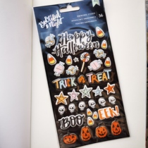 Halloween Bubble Cotton Sticker