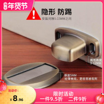 Door rear magnet fire door bedroom door anti-collision door suction door suction door suction stone kitchen bathroom door