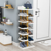 Simple shoe rack home economic shelf home interior beautiful space saving multi-layer storage iron shoe cabinet