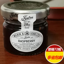 British imported Tiptree tit tree Raspberry Jam original 28gX72 bottle case bread mate full box for sale
