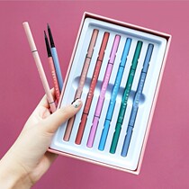 Li Jiaqi recommends fine-core eyebrow pens 6 sets of gift boxes waterproof and long-lasting non-decolorization. Very fine female beginners