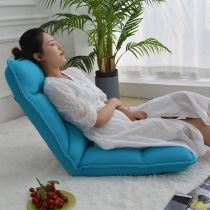 Japanese Lazy J man sofa tatami backrest folding balcony bedroom window single sitting breastfeeding feeding bed chair