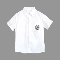 JK shirt plaid skirt with top set set schoolgirl uniform white girl white shirt short sleeve