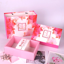 Colla Colla Cake Packaging Gift Box Handbag handbag Outer packaging gift box One catty box Half catty Artisanal Cardboard Box Iron Gift