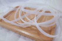 Bjd baby clothes baby accessories custom 8mm black and white baby ultra-thin soft velcro accessories 3 yuan 1 5 meters